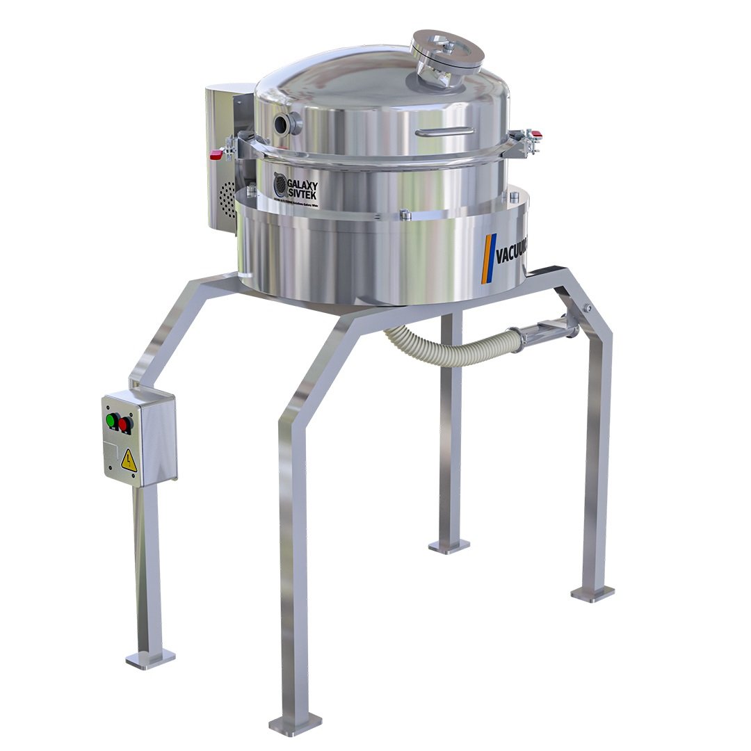 A PNEUMATIC VIBRO SIEVE TO ELIMINATE IMPURITIES & IMPROVE PRODUCT QUALITY.